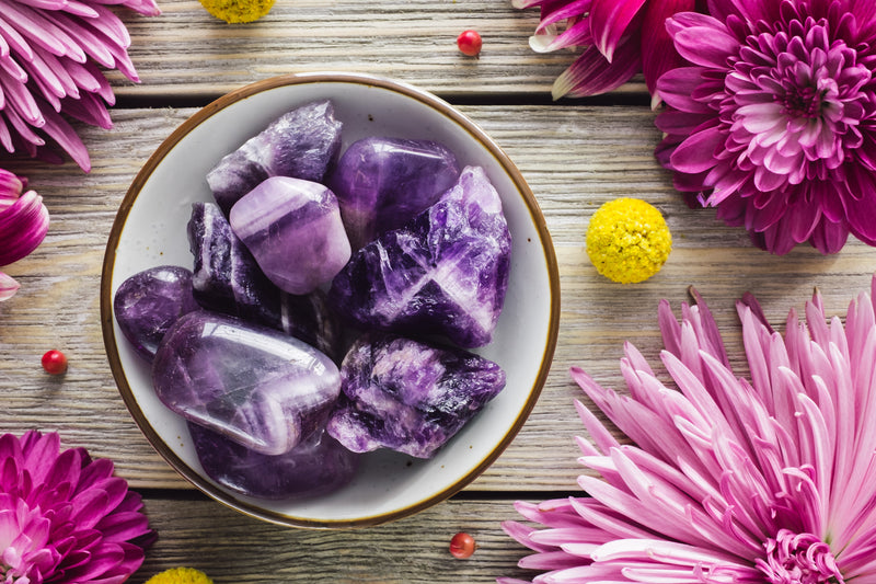 How to Set Your Intentions with Gems, Rocks, or Crystals, and Your Own Intuition - Dinomite Rocks & Gems