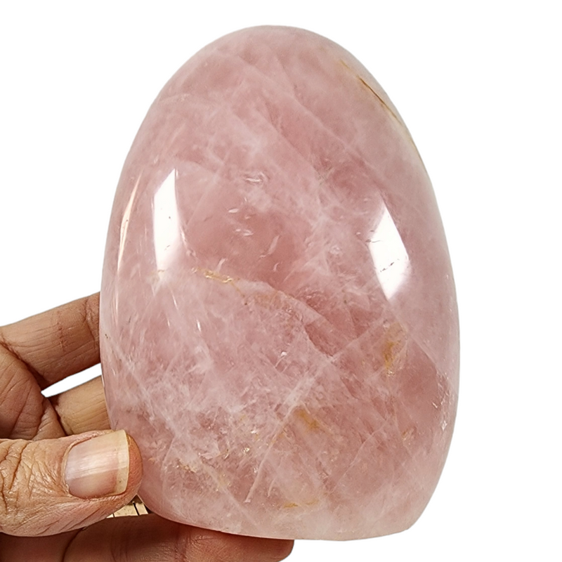 Rose Quartz Polished for Sale | Dinomite Rocks and Gems