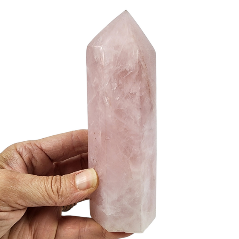 Rose Quartz Polished for Sale | Dinomite Rocks and Gems