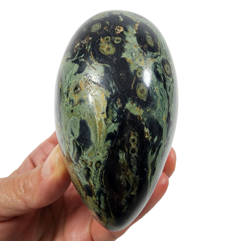 Kambaba Jasper Heart for Sale | Dinomite Rocks and Gems