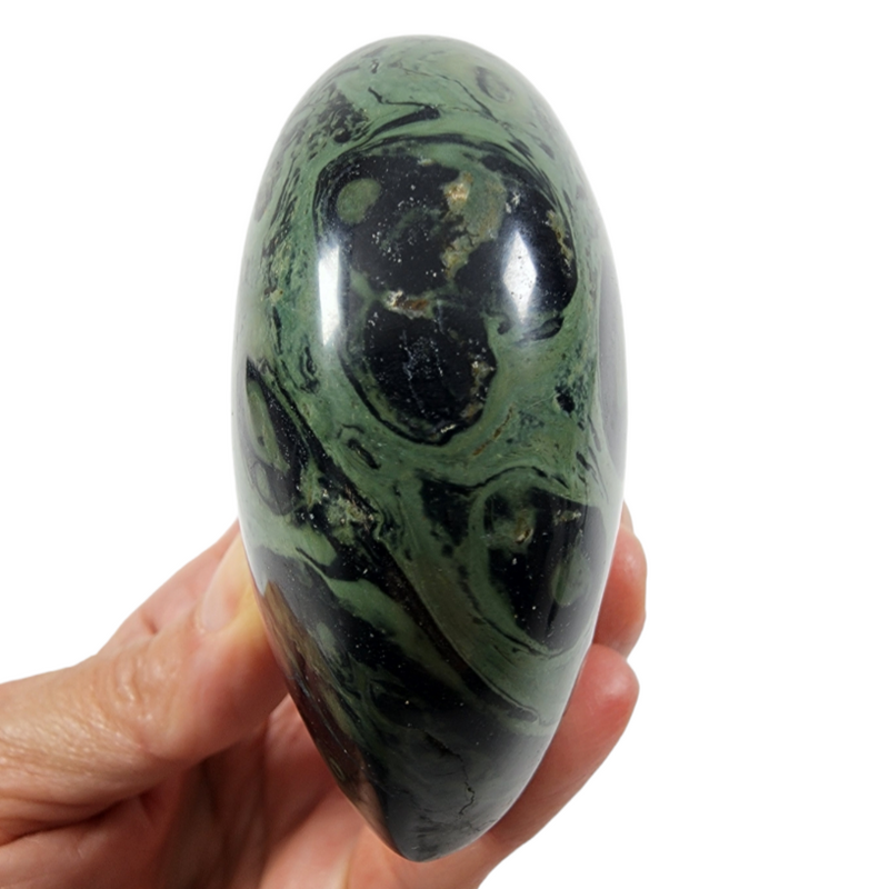 Kambaba Jasper Heart for Sale | Dinomite Rocks and Gems