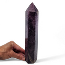 Lepidolite Crystal Tower for Sale | Dinomite Rocks and Gems
