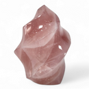 Rose Quartz Flame for Sale | Dinomite Rocks and Gems | www.earthcrystals.com