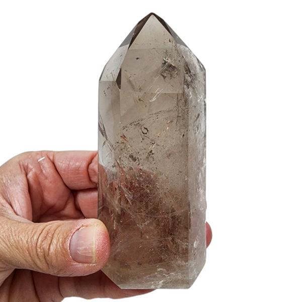 Smoky Citrine Polished Tower | Dinomite Rocks and Gems | www.earthcrystals.com