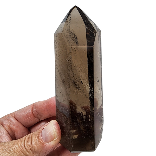 Smoky Citrine Polished Tower | Dinomite Rocks and Gems | www.earthcrystals.com