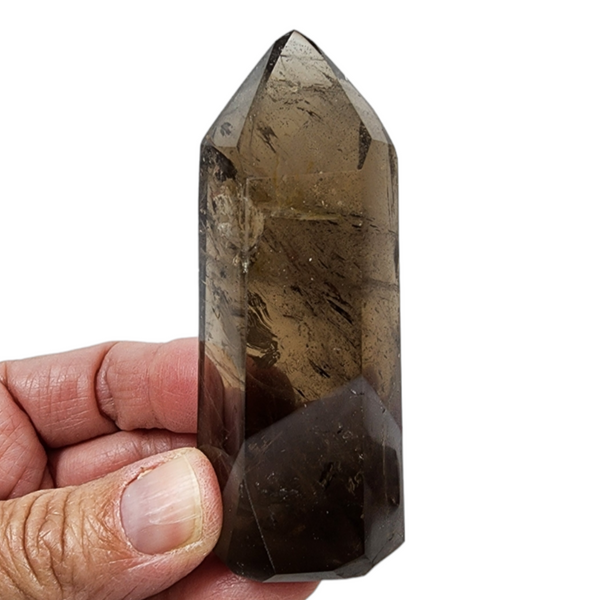 Smoky Citrine Polished Tower | Dinomite Rocks and Gems | www.earthcrystals.com