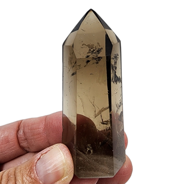 Smoky Citrine Polished Tower | Dinomite Rocks and Gems | www.earthcrystals.com