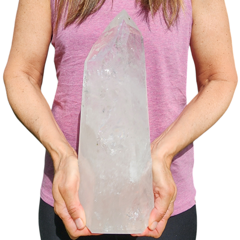 Quartz Crystal for Sale | Dinomite Rocks and Gems | www.earthcrystals.com