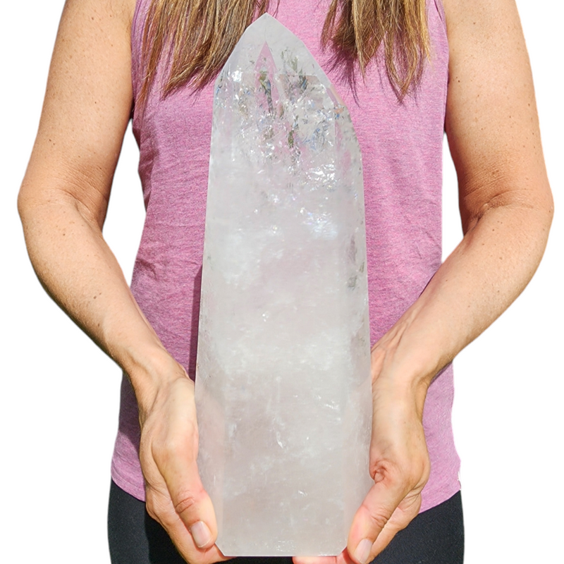 Quartz Crystal for Sale | Dinomite Rocks and Gems | www.earthcrystals.com