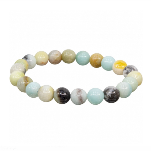 Amazonite Natural Beaded Bracelet