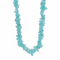 Amazonite Natural Beaded Chip Necklace