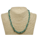 Blue Apatite Natural Beaded Chip Necklace