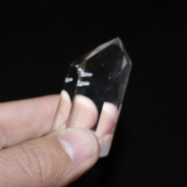 AAA Polished Clear Quartz Crystal Point - 64 grams - Dinomite Rocks & Gems