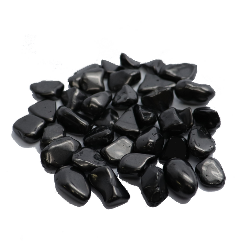 Petrovsky Shungite Polished Pieces - 20 gram lot