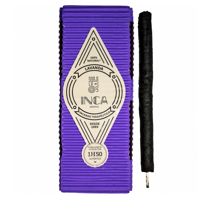 Inca Aromas Therapeutic Incense 38 gr - Lavender (Large Pack 9 sticks)