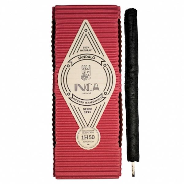 Inca Aromas Therapeutic Incense 38 gr - Sandalwood (Large Pack 9 sticks)