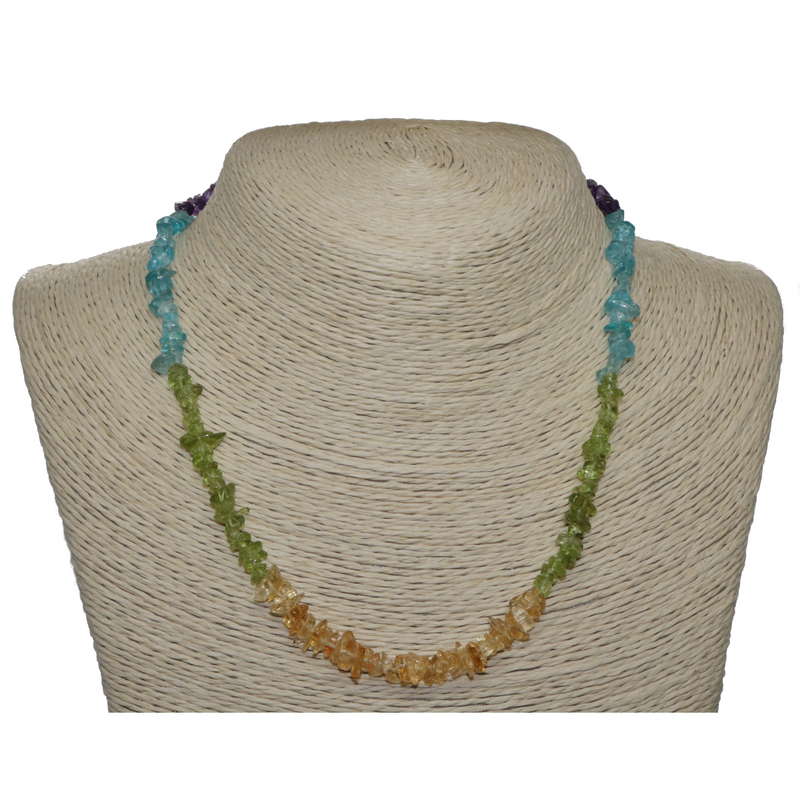 Multi 4 Color Necklace For Sale | Dinomite Rocks and Gems