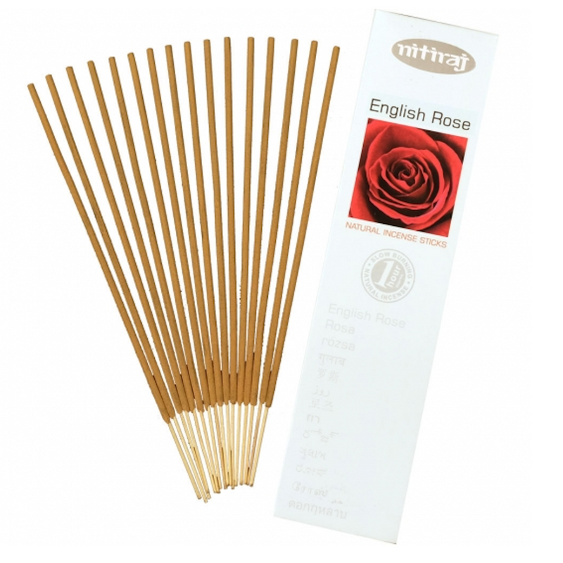Nitiraj Incense 25 gr - English Rose