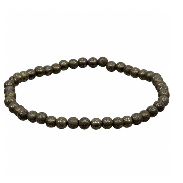 Pyrite Natural Beaded Bracelet