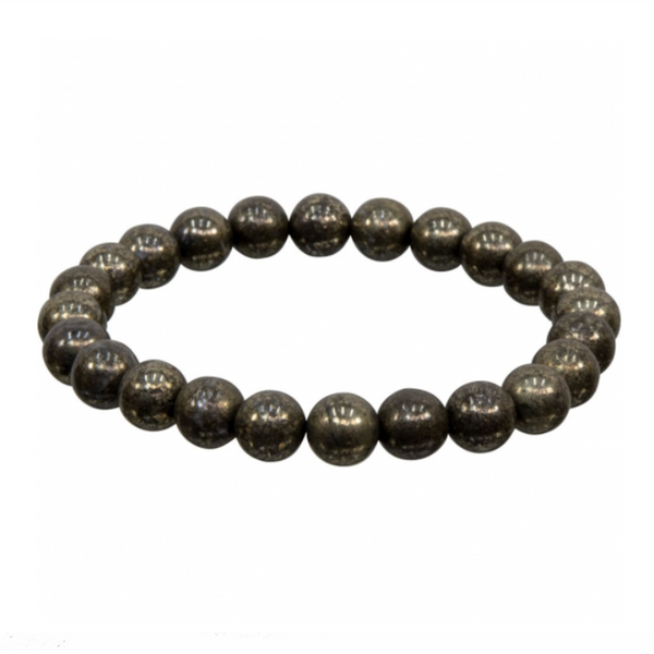 Pyrite Natural Beaded Bracelet