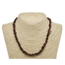 Red Tiger Natural Beaded Chip Necklace