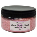 Rose Quartz Gemstone Sand Jar for Sale | Dinomite Rocks and Gems