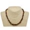 Gold Tigers Eye Natural Beaded Chip Necklace